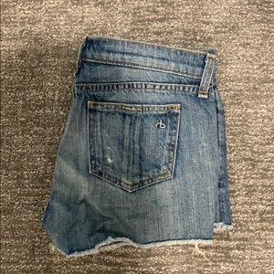 Rag and Bone jean shorts size 27